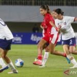 Pertandingan Persahabatan Internasional: Timnas Putri Indonesia Takluk 5-0 dari China Taipei